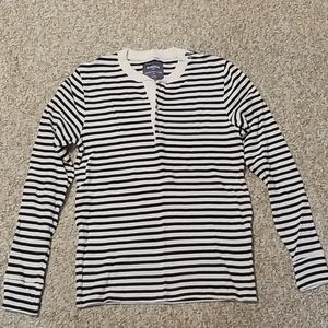 Bonobos 3 button long sleeve henley